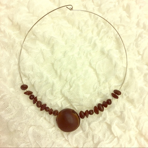 Seed Choker Necklace - Picture 2 of 3